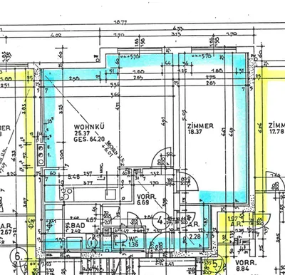 2-Zimmer-Wohnung mieten in Lilienfeld – 64,08 m², € 641 – Bild 2 von 3