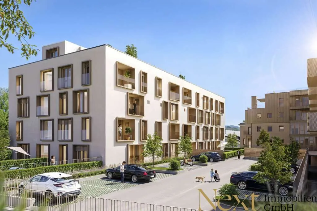 Einladende 3-Zimmer-Wohnung mit Privatgarten und Tiefgaragenplatz in Gmunden zu verkaufen! - Ansicht 2