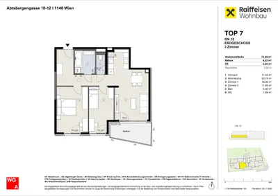 3-Zimmer-Wohnung kaufen in Wien – 72,08 m², € 560.500 – Bild 6 von 6