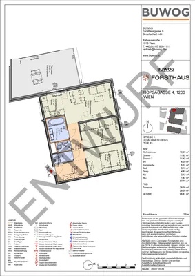 3-Zimmer-Wohnung kaufen in Wien – 67,76 m², € 430.000 – Bild 2 von 8