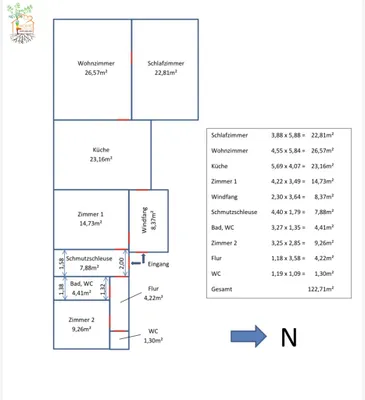 Haus kaufen in Hollabrunn – 122 m², € 235.000 – Bild 33 von 35
