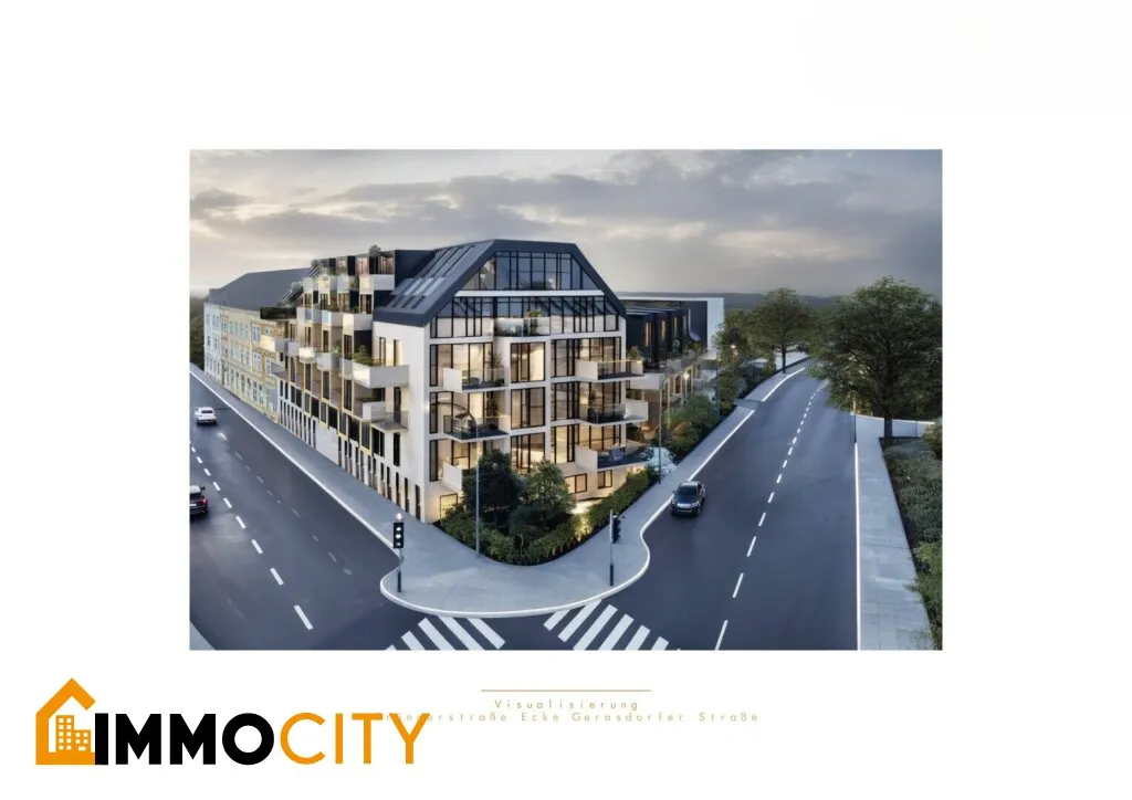 GEPLANTES BAUREIFES WOHNBAUPROJEKT inkl. EINREICHPLANUNG IN WIEN-FLORIDSDORF, Brünner Straße 193-195, 1210 Wien - Ansicht 3