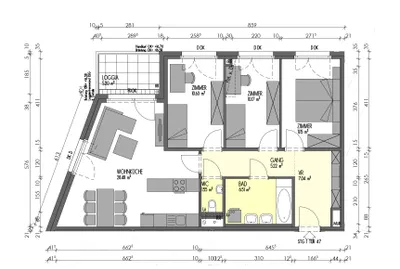 4-Zimmer-Wohnung mieten in Wien – 80,75 m², € 1.161 – Bild 8 von 9