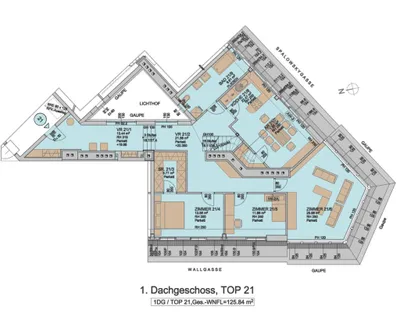 5-Zimmer-Wohnung kaufen in Wien – 208,96 m², € 1.249.000 – Bild 10 von 11