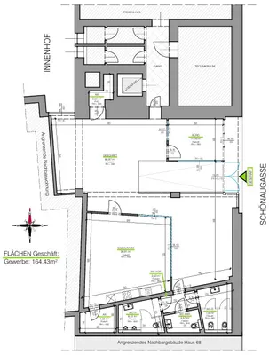 3-Zimmer-Immobilie mieten in Graz – 159,56 m², € 2.710 – Bild 2 von 8