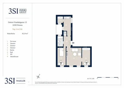 Immobilie kaufen in Wien – 91 m², € 255.000 – Bild 4 von 4