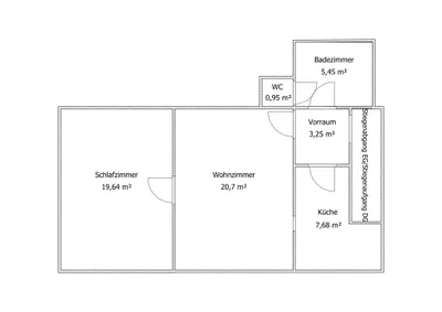 2-Zimmer-Wohnung mieten in Hollabrunn – 58 m², € 605 – Bild 13 von 13