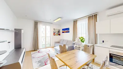 Möblierte 2-Zimmer-Wohnung mit Terrasse und Fernblick zu vermieten — Quartier Belvedere – Bild 3