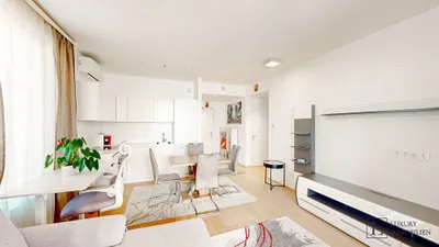 Möblierte 2-Zimmer-Wohnung mit Terrasse und Fernblick zu vermieten — Quartier Belvedere – Bild 2