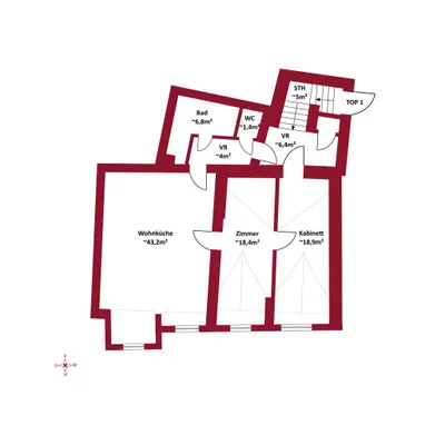 3-Zimmer-Wohnung kaufen in Wien – 104,09 m², € 798.000 – Bild 1 von 3