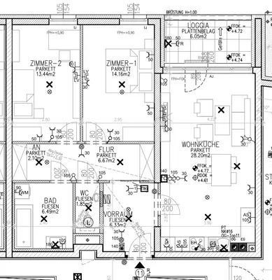 3-Zimmer-Wohnung mieten in Bruck an der Leitha – 79,24 m², € 847 – Bild 2 von 3