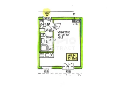 1-Zimmer-Wohnung mieten in Graz – 25,1 m², € 373 – Bild 8 von 8
