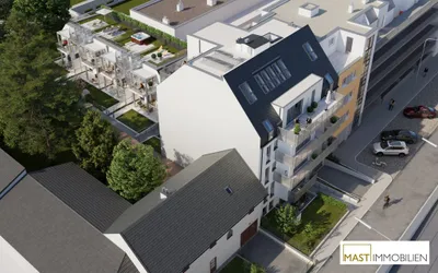 *Mietkauf* Provisionsfreie 2-Zimmer Dachgeschosswohnung in Ruhelage bei U3 Simmering – Bild 2