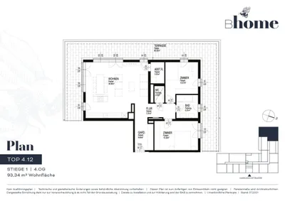 3-Zimmer-Wohnung mieten in Linz – 93 m², € 1.804 – Bild 14 von 14