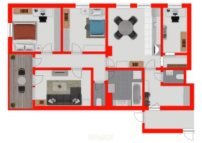 4-Zimmer-Wohnung kaufen in Sankt Pölten Land – 87,69 m², € 215.000 – Bild 11 von 11