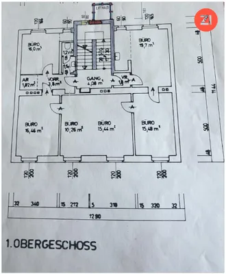 5-Zimmer-Gewerbeimmobilie mieten in Linz – 104 m², € 1.300 – Bild 9 von 9