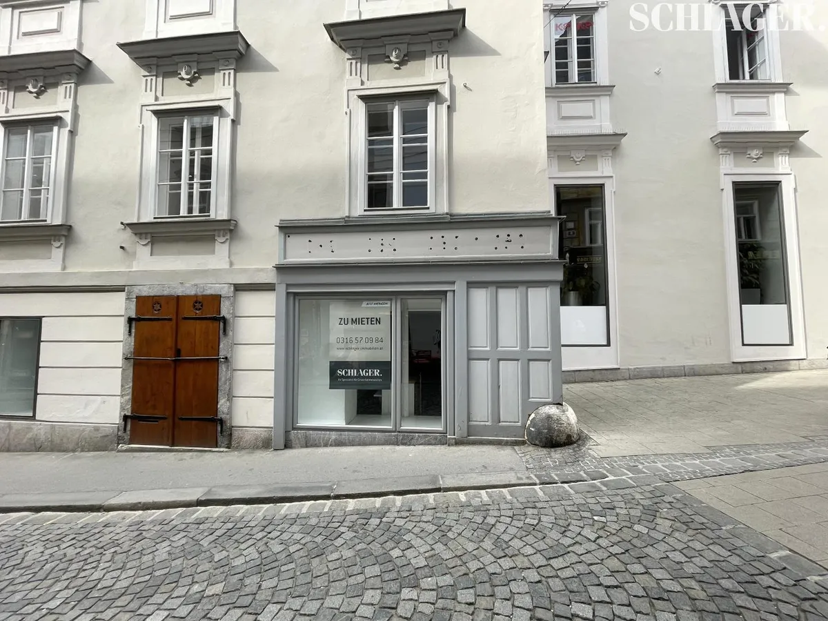 Zentrales Geschäftslokal in Grazer Altstadt - Ansicht 2