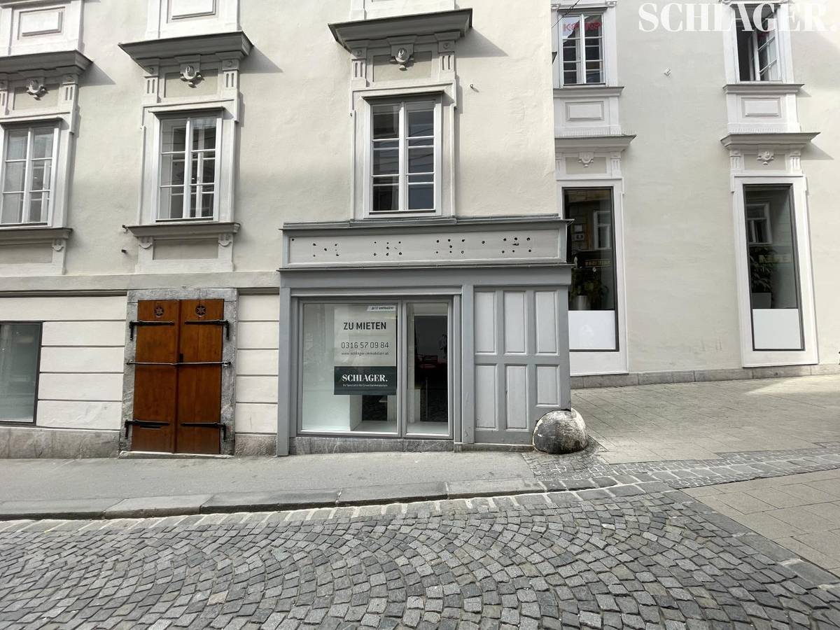 Zentrales Geschäftslokal in Grazer Altstadt - Ansicht 2