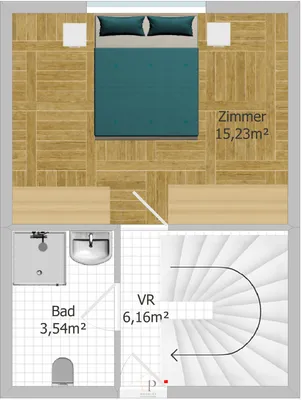 2-Zimmer-Wohnung mieten in Graz – 69,05 m², € 875 – Bild 7 von 8
