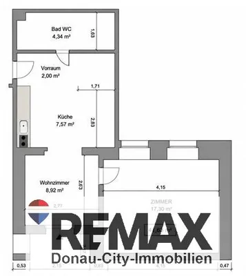 2-Zimmer-Wohnung kaufen in Wien – 42 m², € 320.000 – Bild 8 von 10