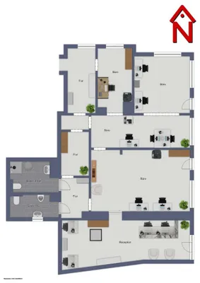 6-Zimmer-Gewerbeimmobilie mieten in Graz-Umgebung – 207 m², € 2.030 – Bild 9 von 10