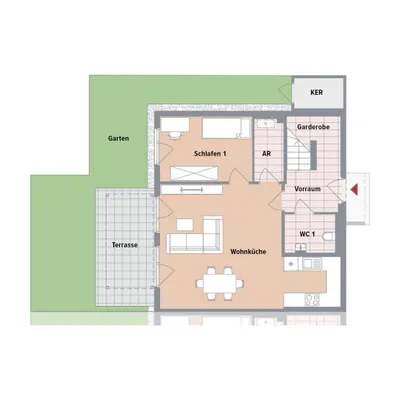 5-Zimmer-Haus kaufen in Graz-Umgebung – 114 m², € 474.810 – Bild 8 von 9