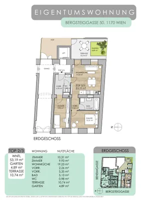 3-Zimmer-Wohnung kaufen in Wien – 53,19 m², € 329.000 – Bild 13 von 13