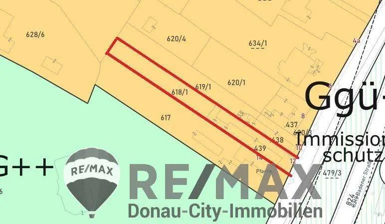 "1053m² Baugrund mit fertigen Bauplan in Baden!!" - Ansicht 2