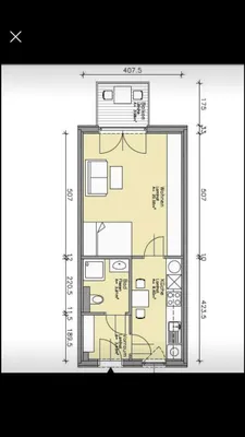 1-Zimmer-Wohnung mieten in Graz – 36 m², € 600 – Bild 8 von 8