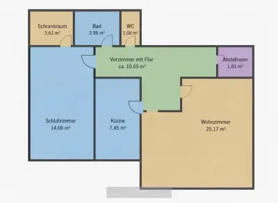 2-Zimmer-Wohnung kaufen in Wien – 68 m², € 298.000 – Bild 13 von 13
