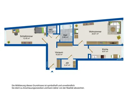 2-Zimmer-Wohnung kaufen in Wien – 65 m², € 189.000 – Bild 11 von 11