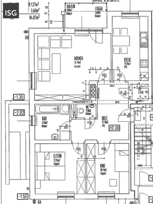 3-Zimmer-Wohnung mieten in Ried im Innkreis – 86,67 m², € 828 – Bild 2 von 2