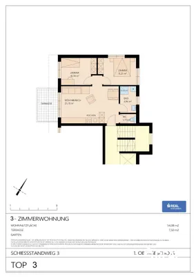 3-Zimmer-Wohnung kaufen in Innsbruck-Land – 54,08 m², € 469.000 – Bild 5 von 5