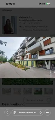 2-Zimmer-Wohnung mieten in Wien – 48 m², € 935