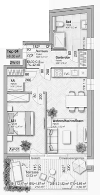 2-Zimmer-Wohnung kaufen in Salzburg Stadt – 48,5 m², € 512.500 – Bild 4 von 4