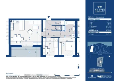 3-Zimmer-Wohnung kaufen in Wiener Neustadt Land – 74,03 m², € 350.100 – Bild 7 von 7