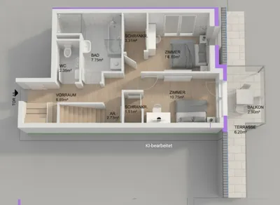 4-Zimmer-Wohnung kaufen in Wien – 97,06 m², € 618.000 – Bild 8 von 11