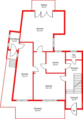 Haus mieten in Wien – 147 m², € 2.090 – Bild 28 von 29