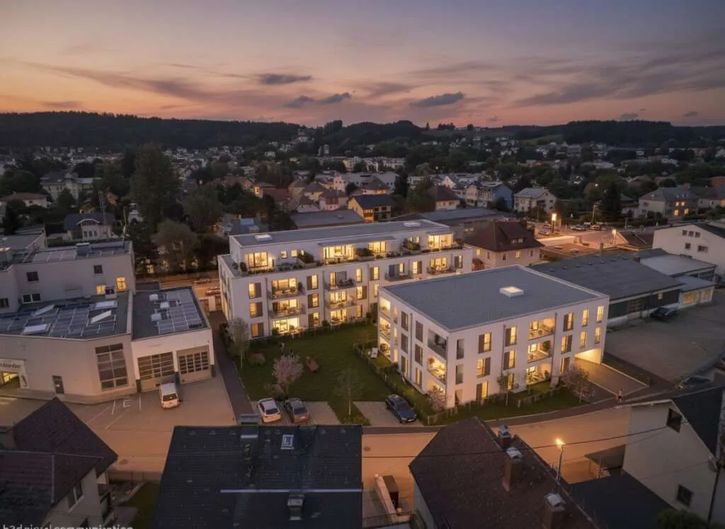 Süd-westseitige Terrassenwohnung Top A.05 - Neubauprojekt SCHÖN | DORF | BLICK – pohled 2