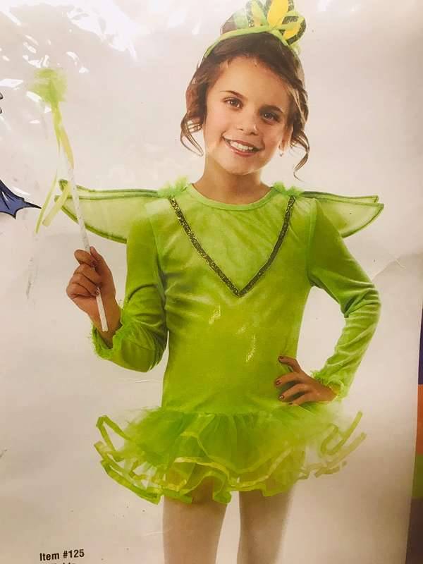 Tinkerbelle Halloween Mädchen Kostüm 104/116