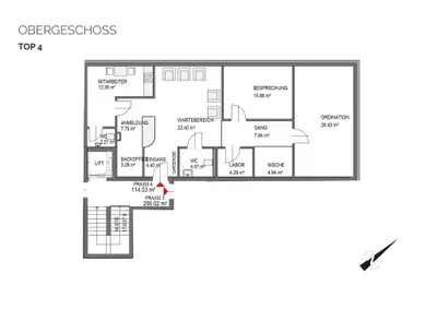 4-Zimmer-Gewerbeimmobilie mieten in Ried im Innkreis – 114,53 m², € 2.061 – Bild 2 von 3