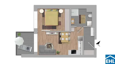 Immobilie kaufen in Wien – 35 m², € 230.030 – Bild 3 von 3