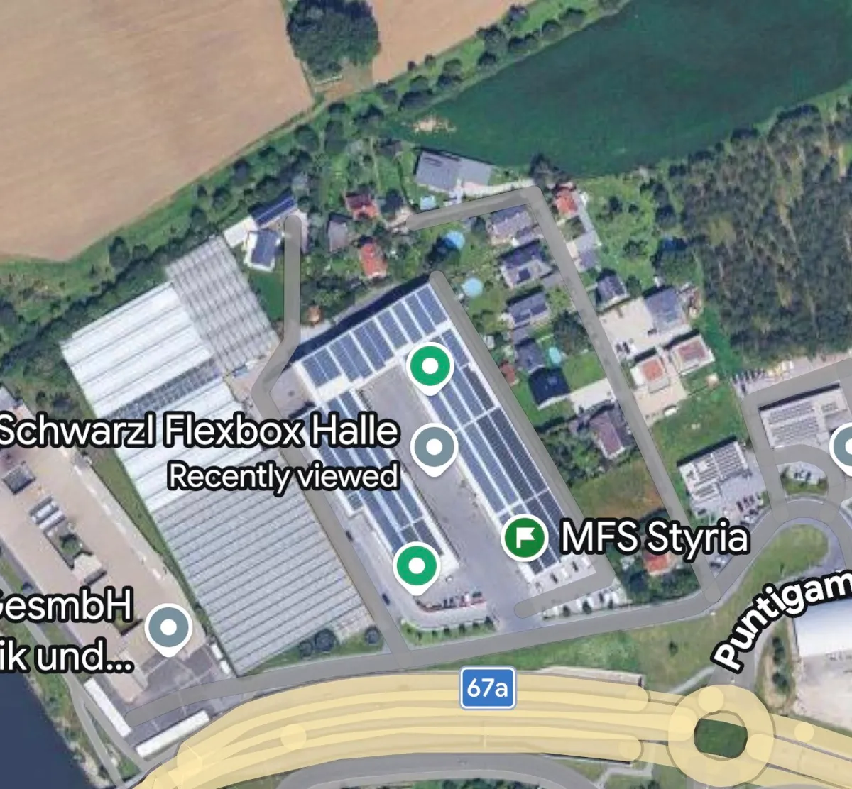 Lagerhalle mit Vorplatz in top Lage - Ansicht 2