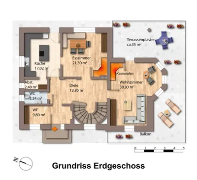6-Zimmer-Haus kaufen in Wels-Land – 198,61 m², € 648.000 – Bild 11 von 98