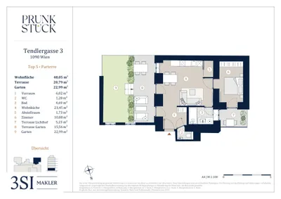 2-Zimmer-Wohnung kaufen in Wien – 48,05 m², € 449.000 – Bild 16 von 16