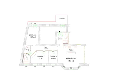 4-Zimmer-Wohnung kaufen in Wien – 125 m², € 689.000 – Bild 10 von 10