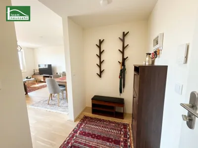 Modern wohnen Nähe Badeteich Hirschtetten - Stilvolle 2-Zimmer-Wohnung mit großzügigem Balkon in 1220 Wien – Bild 2