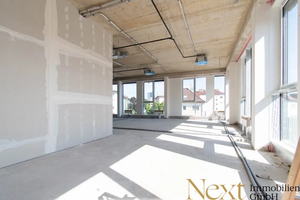 Einzigartige Neubau Büro-/ Praxisflächen im Bauprojekt "Med Cube Linz Mitte" zu vermieten! - Ansicht 2