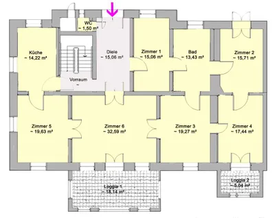 6-Zimmer-Wohnung mieten in Sankt Pölten Land – 187 m², € 1.790 – Bild 16 von 16