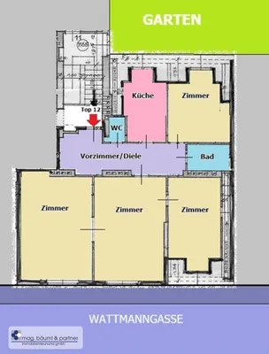4-Zimmer-Wohnung kaufen in Wien – 104 m², € 520.000 – Bild 15 von 15